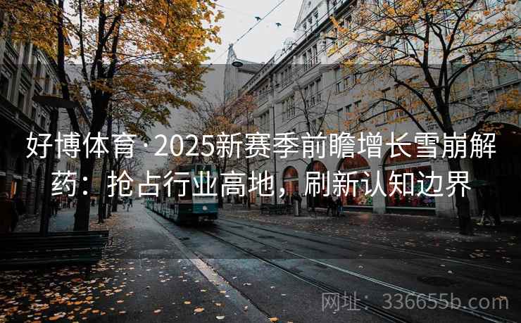 好博体育·2025新赛季前瞻增长雪崩解药：抢占行业高地，刷新认知边界