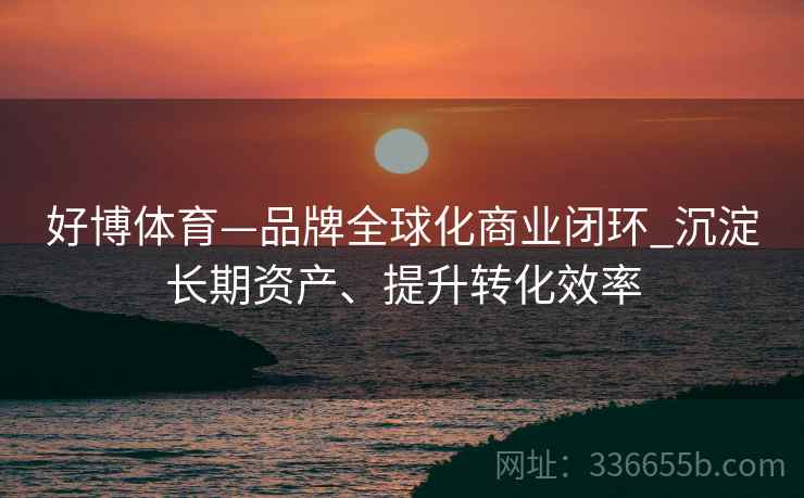 好博体育—品牌全球化商业闭环_沉淀长期资产、提升转化效率